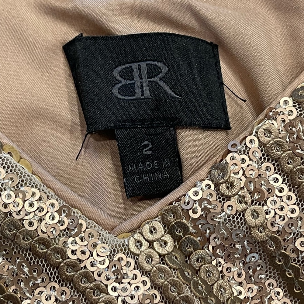 Banana Republic Monogram sequin stripe sheath Dress - Picture 5 of 10